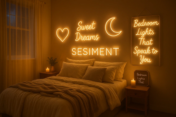 Bedroom Wall Neon Signs - SESIMENT