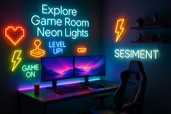 Game Room Neon Signs - SESIMENT