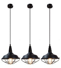 SESIMENT Farmhouse Pendant Light, Black Pendant Light, Industrial Pendant Light, Kitchen Pendant Light, Pendant Lights Kitchen Island,Island Pendant Lights for Kitchen,Bedroom, Living Room