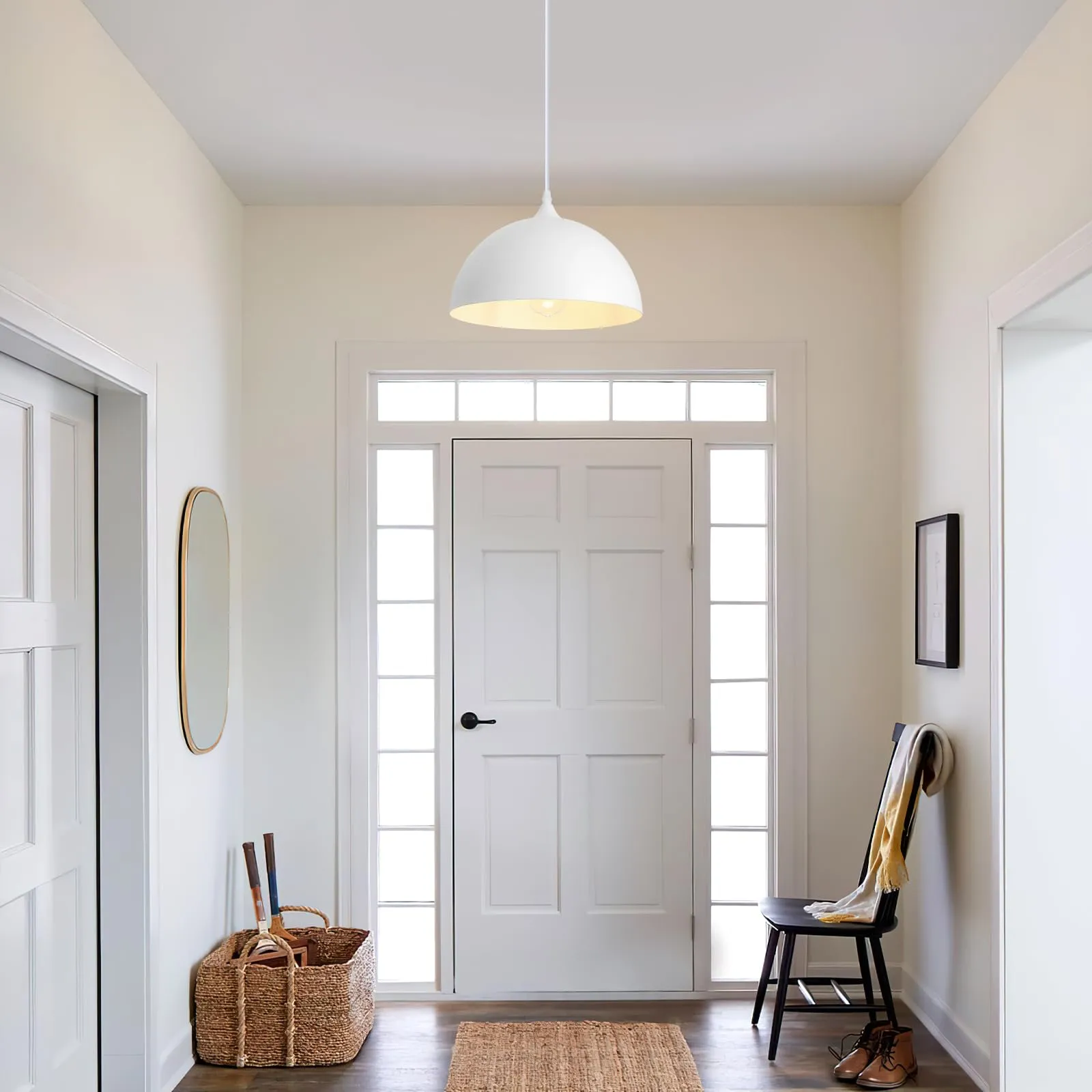 White Plug-in Pendant Light 2-Pack - Image 5