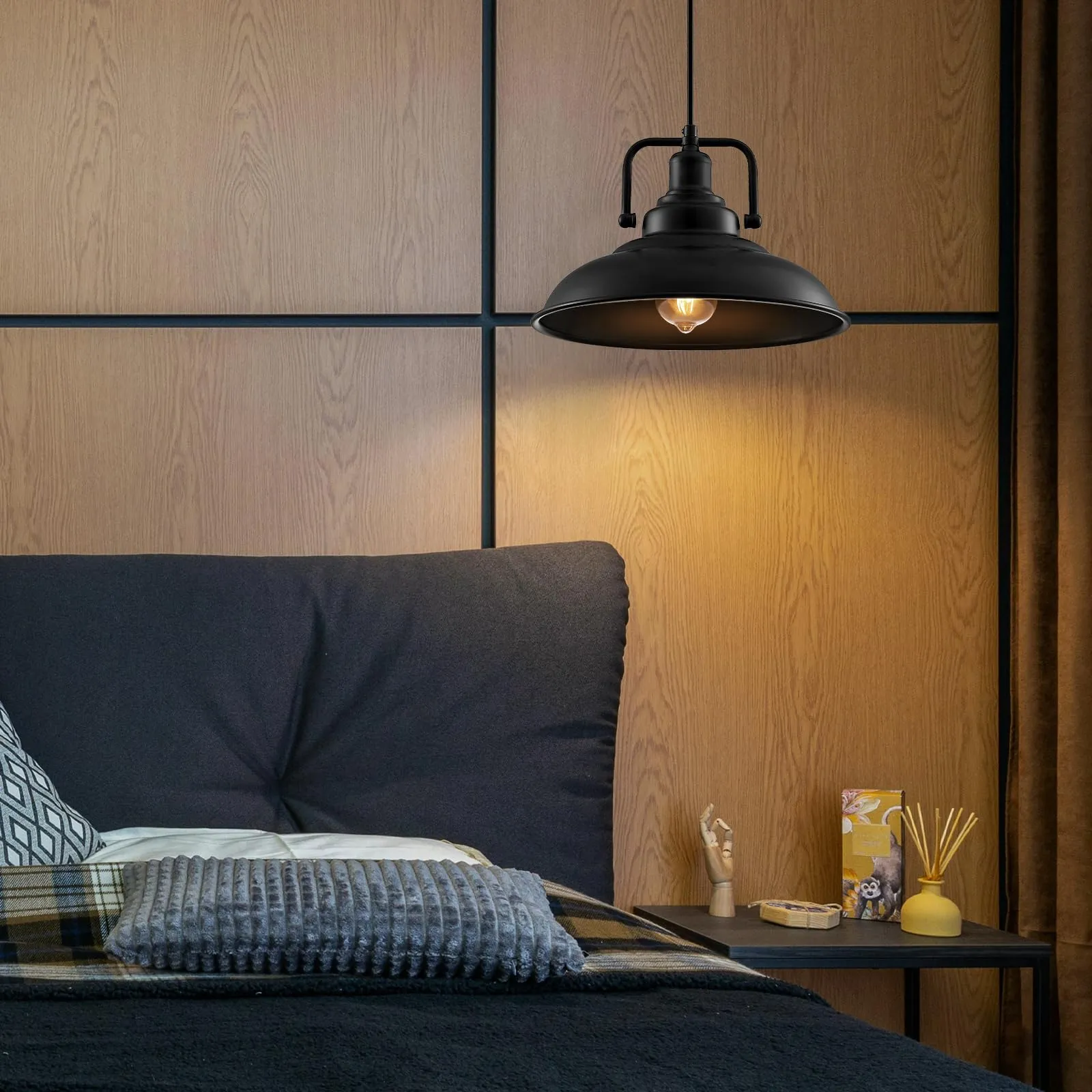 Black Farmhouse Pendant Light 3-Pack - Image 6