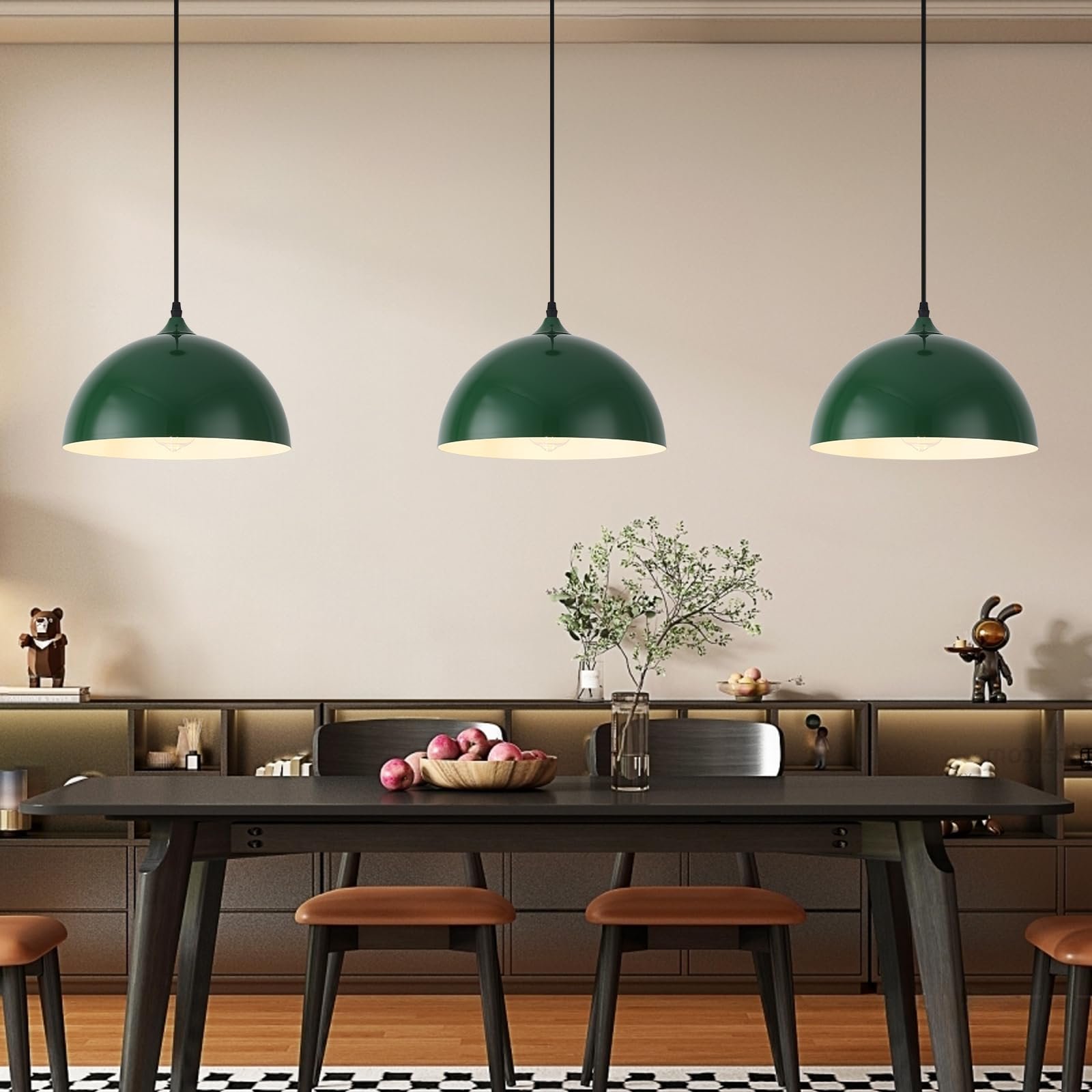 Green Dome Modern Pendant Light - Image 7