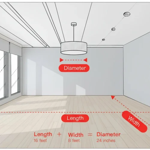 Chandelier Size Guide: How to Size a Chandelier?